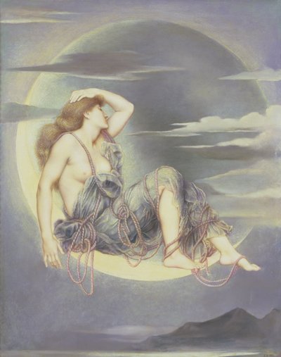 Luna by Evelyn De Morgan